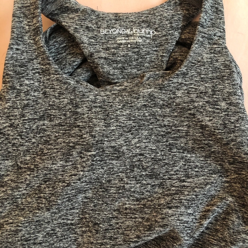 Beyond the Bump Grey Spacedye Tank